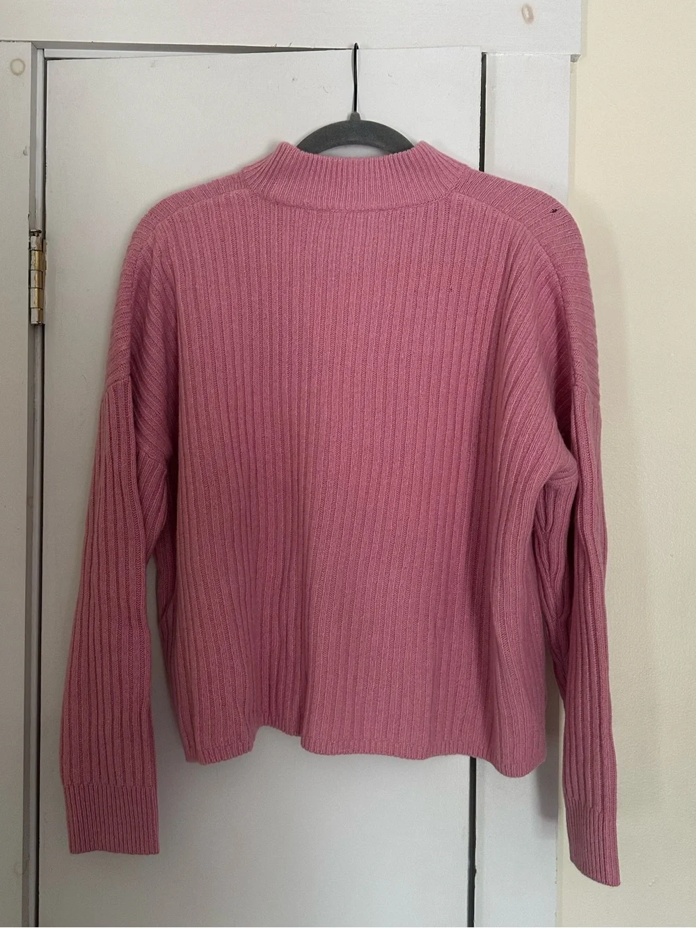 Ribbed Mock Neck Sweater